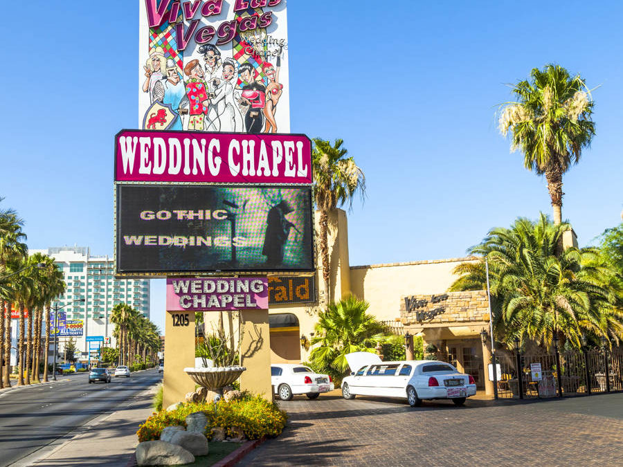 Gifte seg i Las Vegas